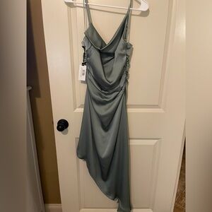 ASOS Women's Draped Satin Dress